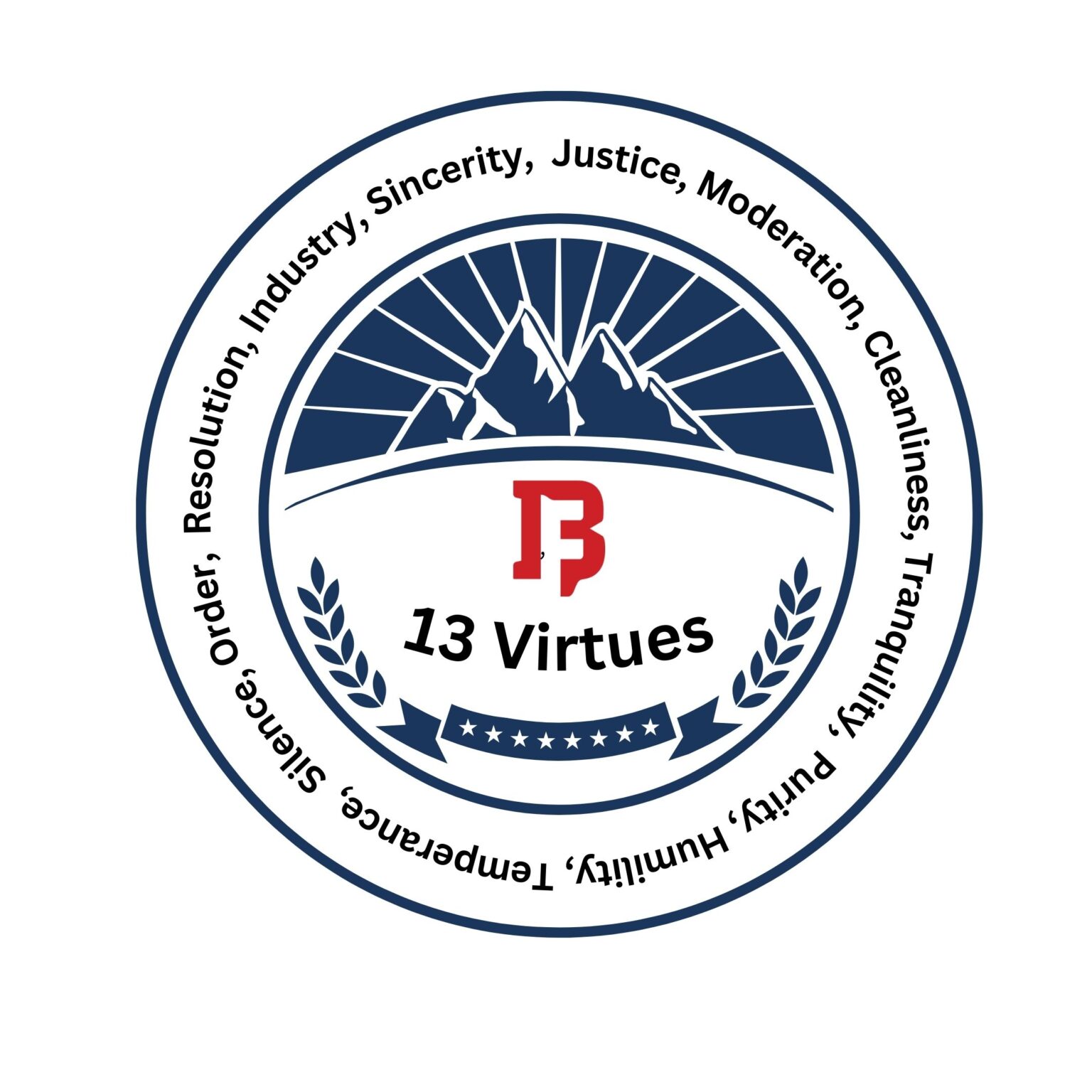 13 Virtues Logo