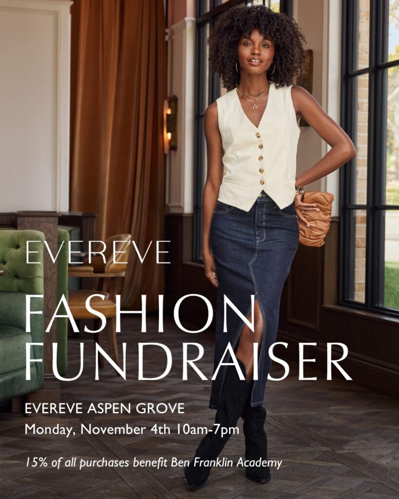 Evereve fundraise flyer