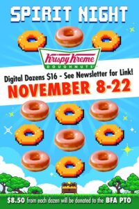 Krispy Kreme Spirit Night Image