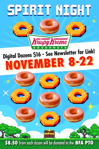 Krispy Kreme Spirit Night Image